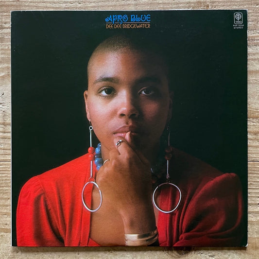 DEE DEE BRIDGEWATER / AFRO BLUE on Trio - Japan LP PAP-9258