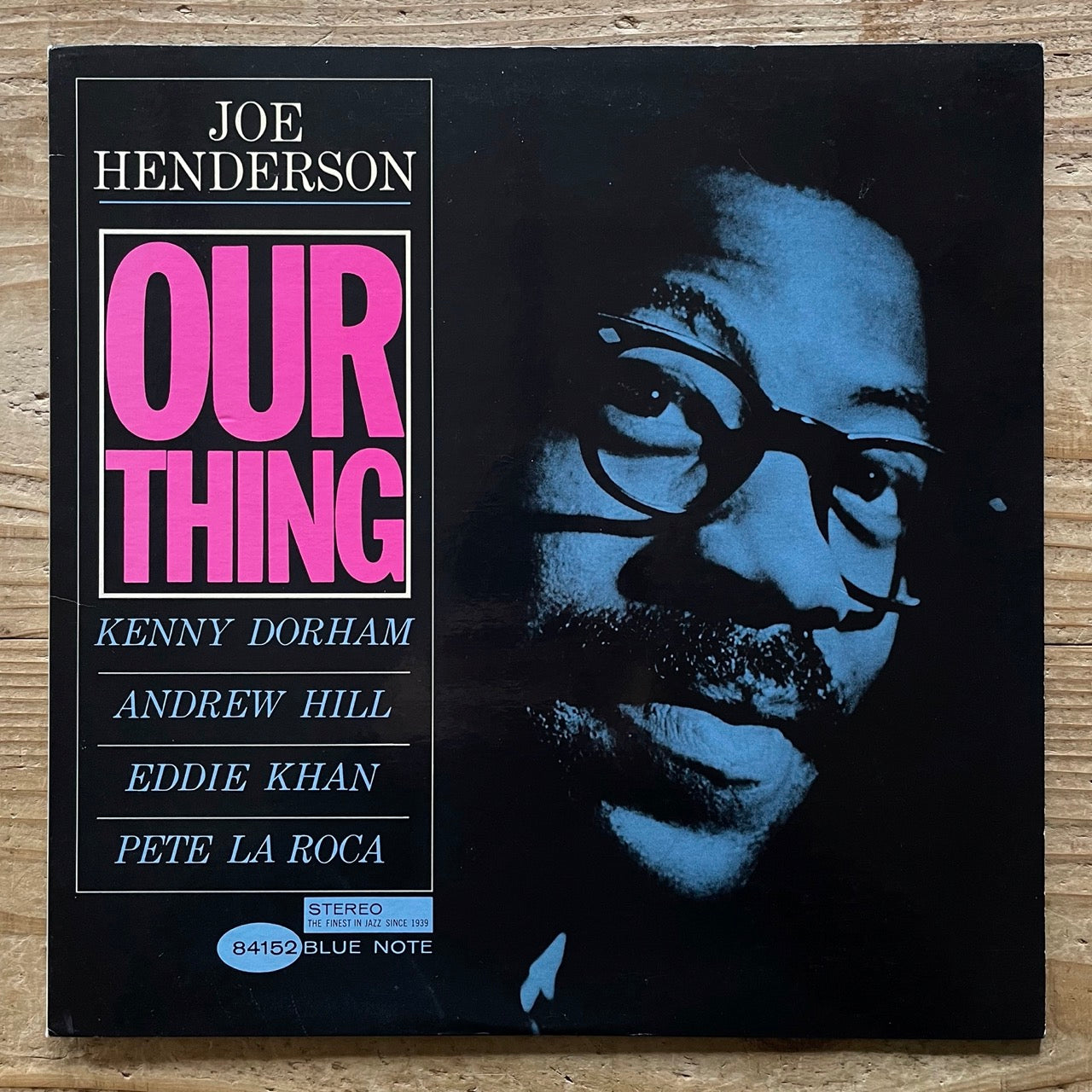 JOE HENDERSON / OUR THING on Blue Note - Japan LP BNJ-71089