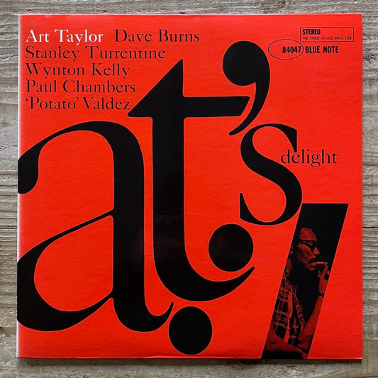 ART TAYLOR / A.T.'s DELIGHT on Blue Note - Japan LP NM BN4047
