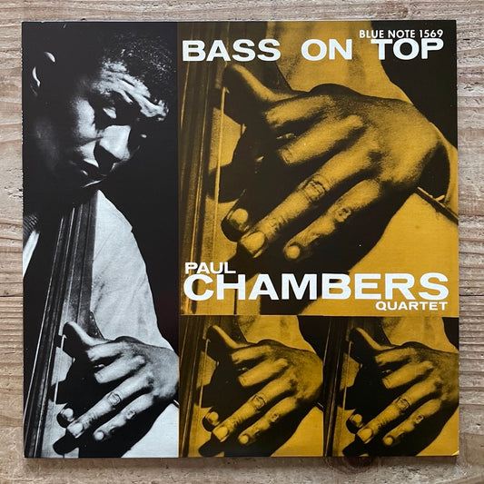 PAUL CHAMBERS / BASS ON TOP on Blue Note - Japan LP BLP 1569
