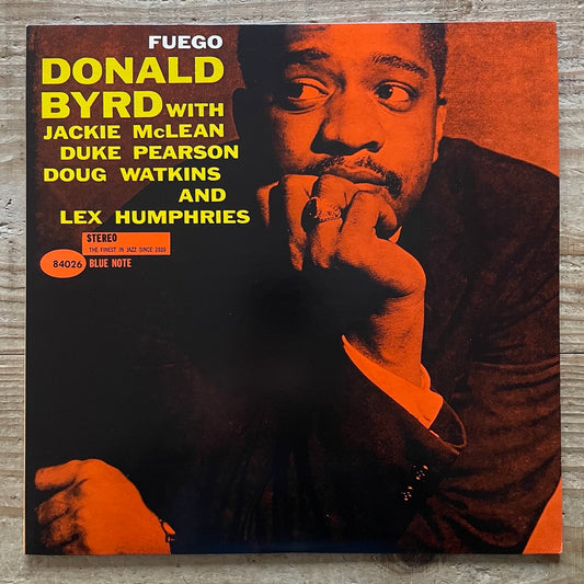 DONALD BYRD / FUEGO on Blue Note - Japan King LP NM GXK-8037