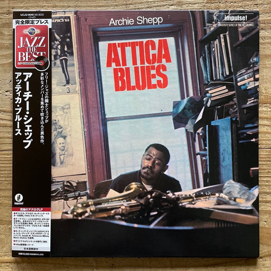 ARCHIE SHEPP / ATTICA BLUES on Impulse - Japan 180g Heavy Vinyl GF NM UCJU-9040