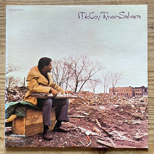 McCOY TYNER / SAHARA on Milestone - Japan LP SMJX-10141