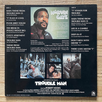 MARVIN GAYE / TROUBLE MAN on Motown - Japan LP SWX-6004
