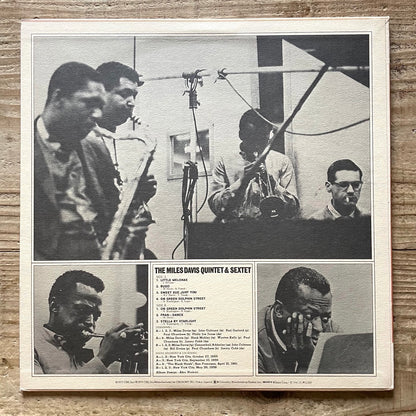 MILES DAVIS QUINTET & SEXTET - Japan CBS/SONY Original LP NM SOPM-140