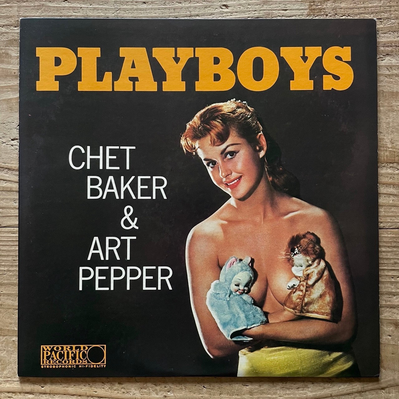 CHET BAKER & ART PEPPER / PLAYBOYS on World Pacific - Japan King MONO LP K23P-6709