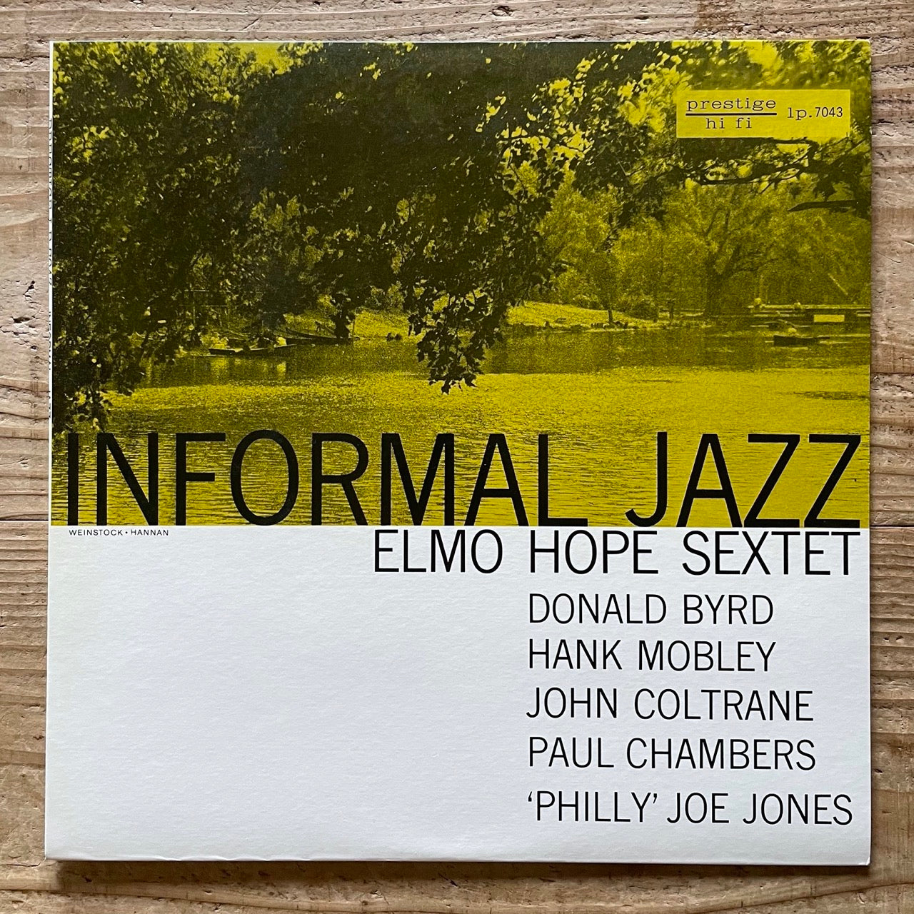 ELMO HOPE SEXTET / INFORMAL JAZZ on Prestige - Japan MONO LP NM VIJJ-30067