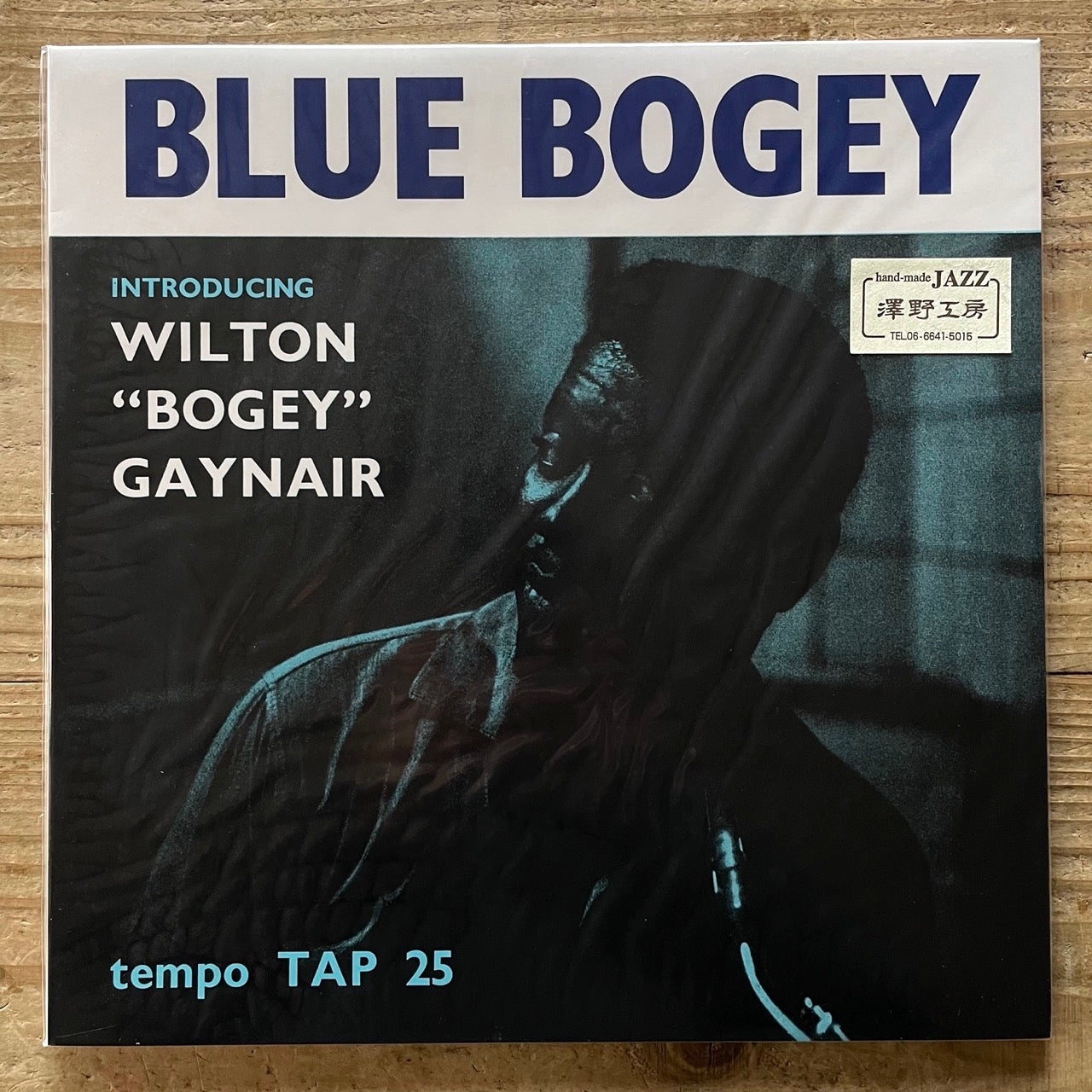 WILTON BOGEY GAYNAIR / BLUE BOGEY on UK Tempo - Japan Heavy Vinyl LP TAP25