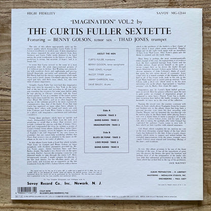 CURTIS FULLER SEXTETTE / IMAGINATION VOL.2 on Savoy - Japan LP NM COJY-9018