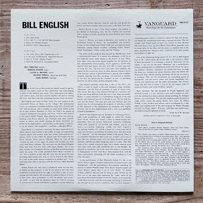 BILL ENGLISH on VANGUARD with Dave Burns - Japan MONO LP NM KIJJ-2073