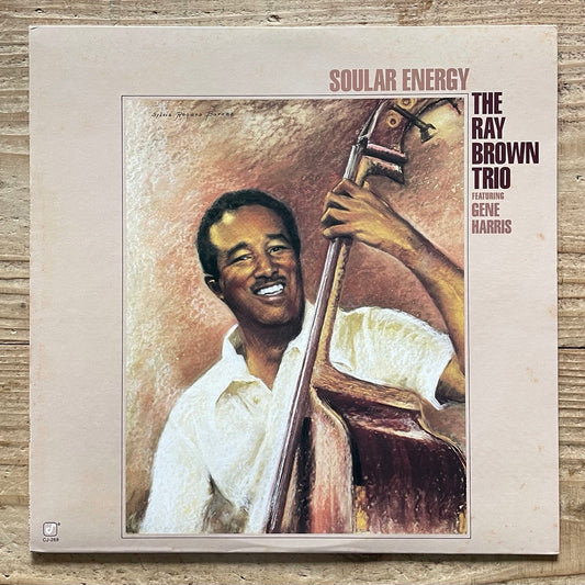 RAY BROWN TRIO / SOULAR ENERGY on Concord - Japan Heavy Vinyl Audiophile LP K26P-6387