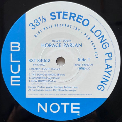 HORACE PARLAN / HEADIN' SOUTH on Blue Note - Japan LP NM BNJ71007