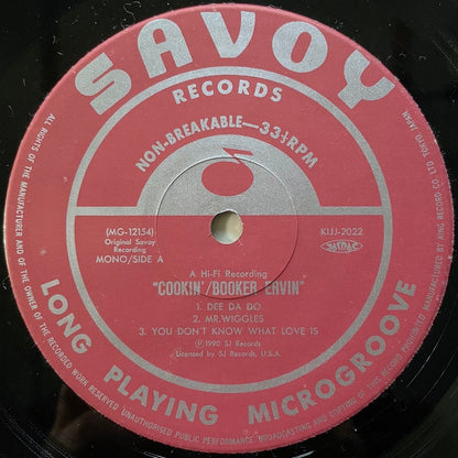 BOOKER ERVIN QUINTET / COOKIN' on Savoy - Japan King MONO LP KIJJ-2022