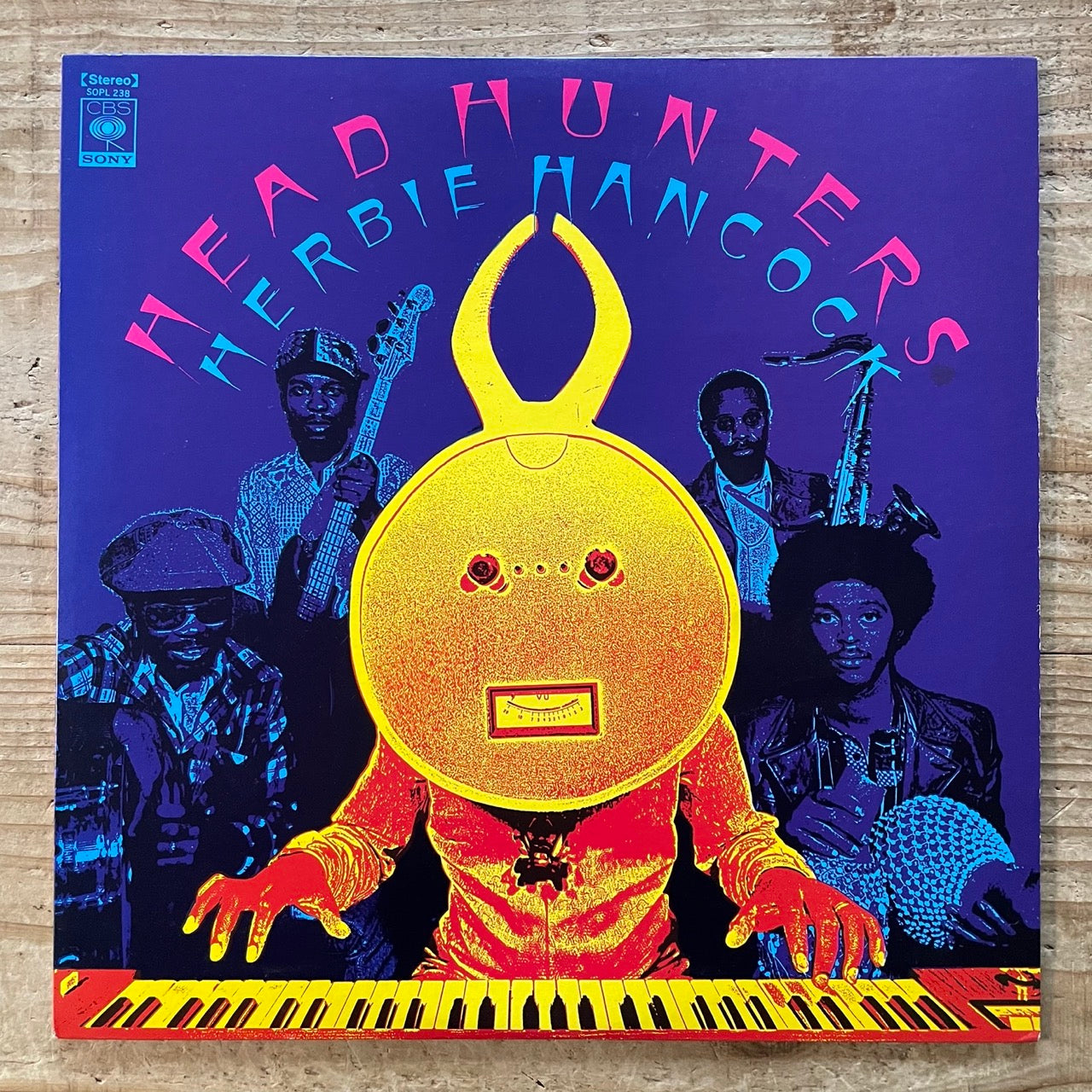HERBIE HANCOCK / HEAD HUNTERS on CBS/SONY - Japan LP NM SOPL-238