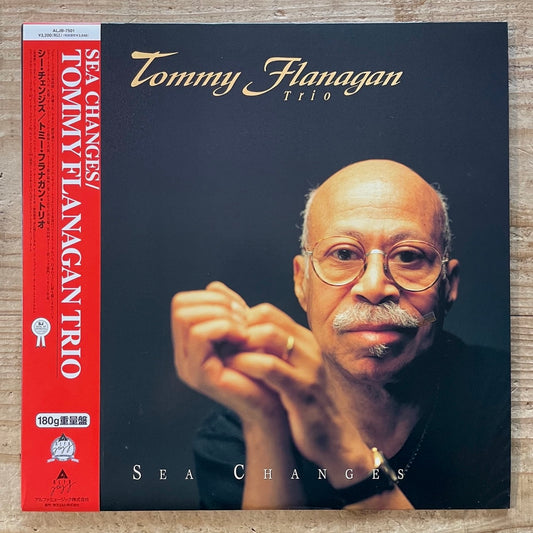 TOMMY FLANAGAN TRIO / SEA CHANGES on Alfa - Japan Original 180g Audiophile LP NM ALJB-7501 obi