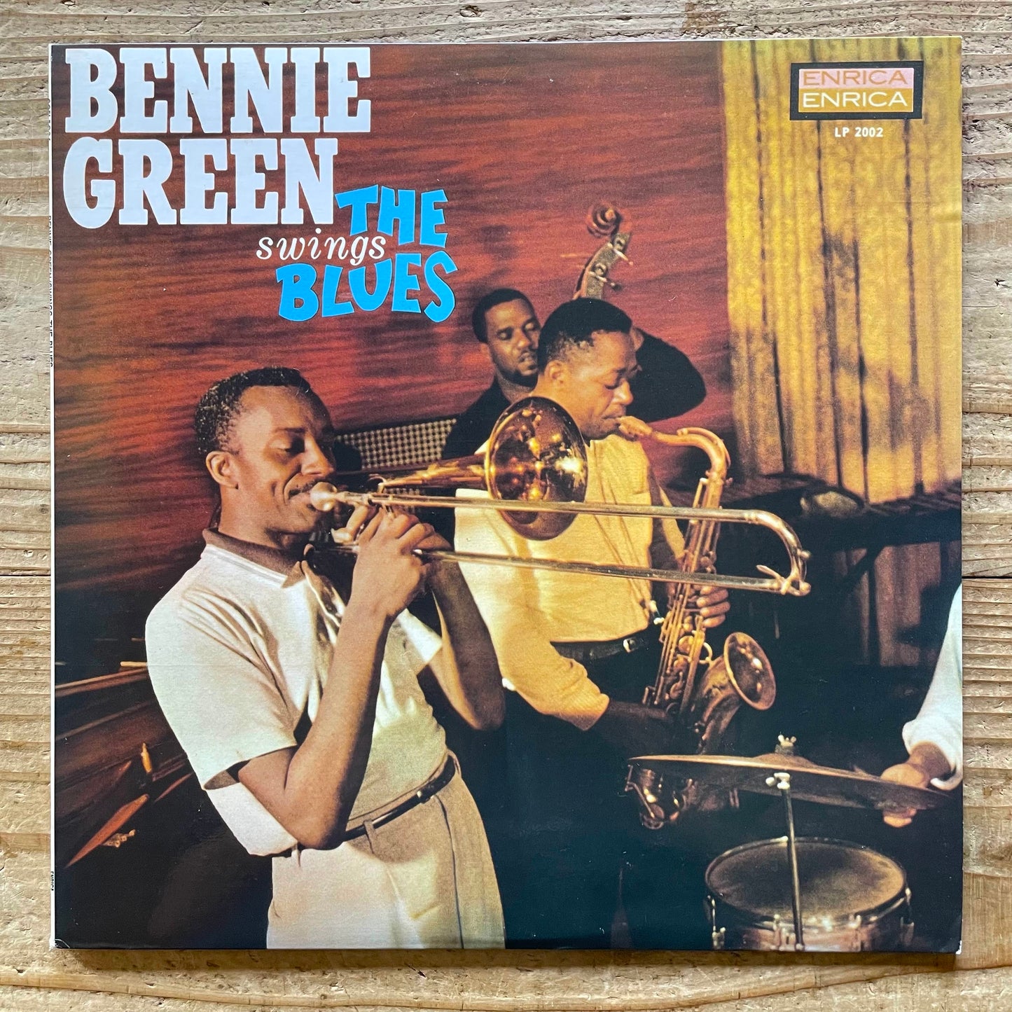 BENNIE GREEN with SONNY CLARK / SWINGS THE BLUES on Enrica - Japan LP 20EL5036