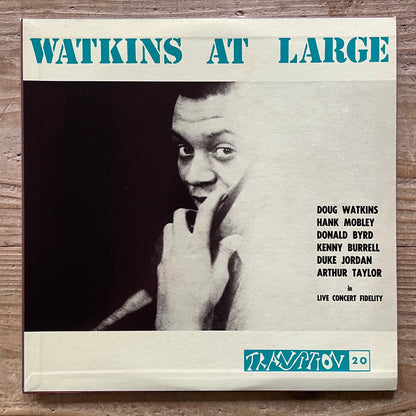 DOUG WATKINS / AT LARGE on Transition - Japan King MONO LP Hank Mobley Donald Byrd GXF-3122