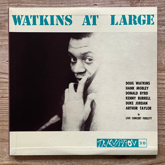 DOUG WATKINS / AT LARGE on Transition - Japan King MONO LP Hank Mobley Donald Byrd GXF-3122