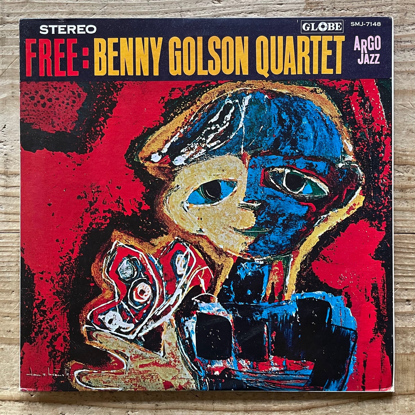 BENNY GOLSON QUARTET / FREE on Argo - Japan 1963 LP SMJ-7148
