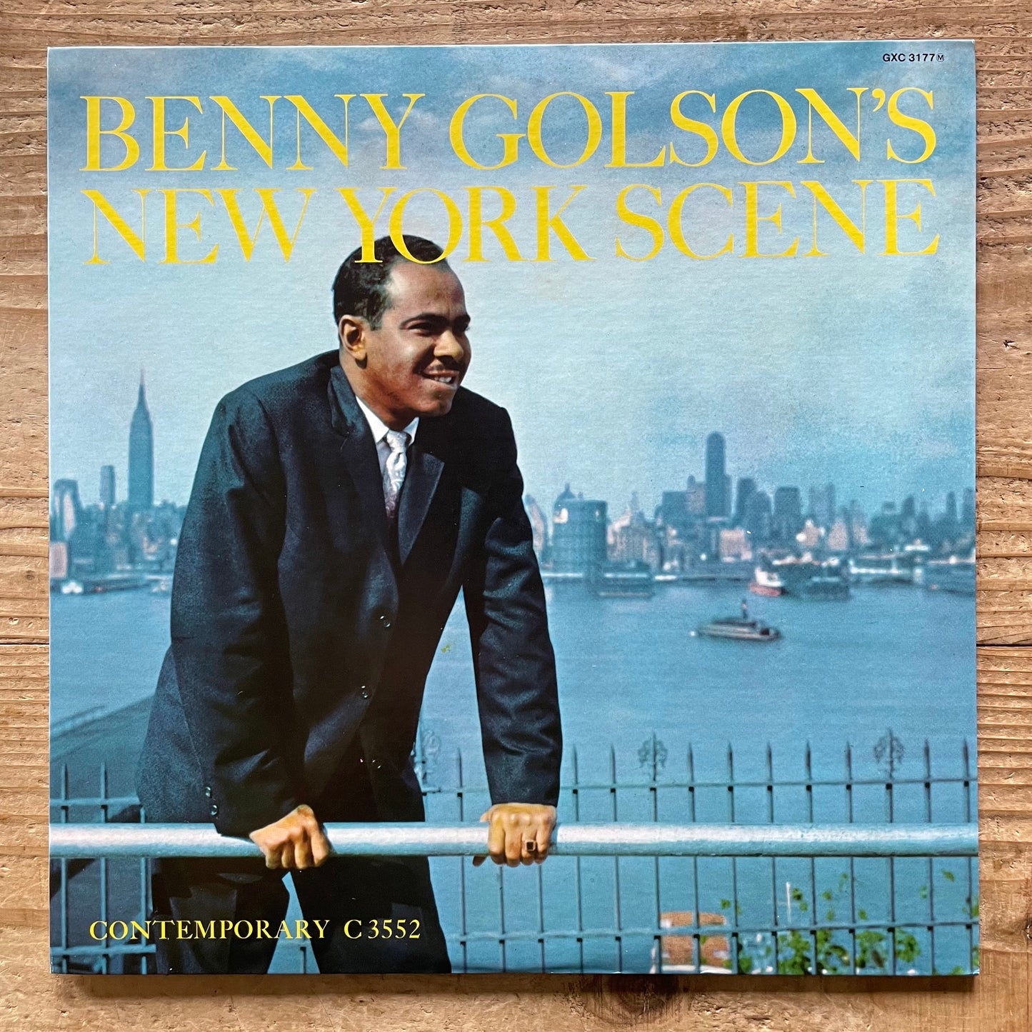 BENNY GOLSON / NEW YORK SCENE on Contemporary - Japan King MONO LP GXC-3177