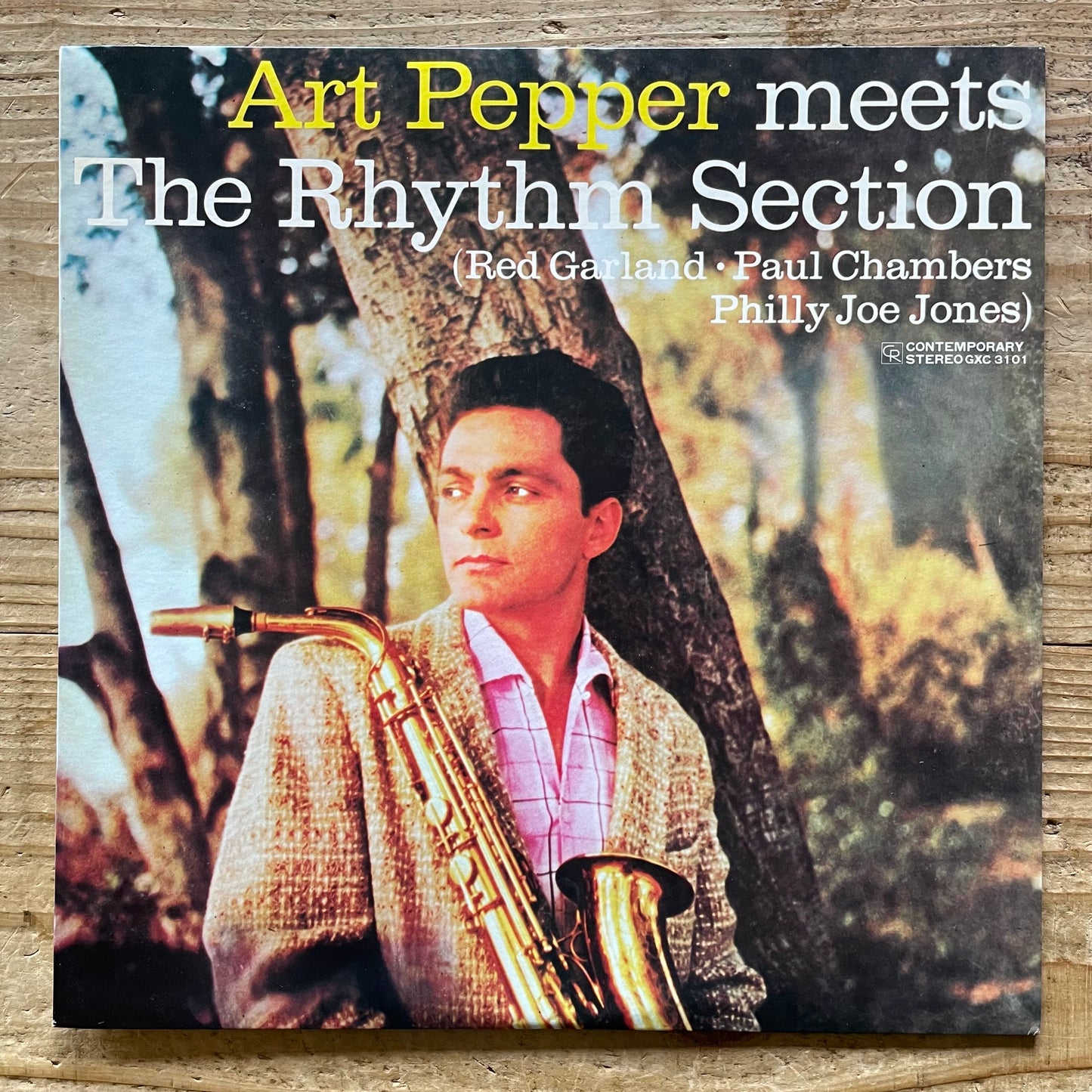 ART PEPPER MEETS THE RHYTHM SECTION on Contemporary - Japan King LP NM GXC-3101