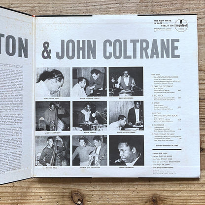 DUKE ELLINGTON & JOHN COLTRANE on Impulse - Japan GF LP YP-8573-AI