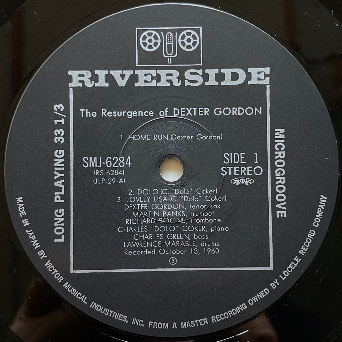 DEXTER GORDON / THE RESURGENCE on Jazzland - Japan LP NM SMJ-6284