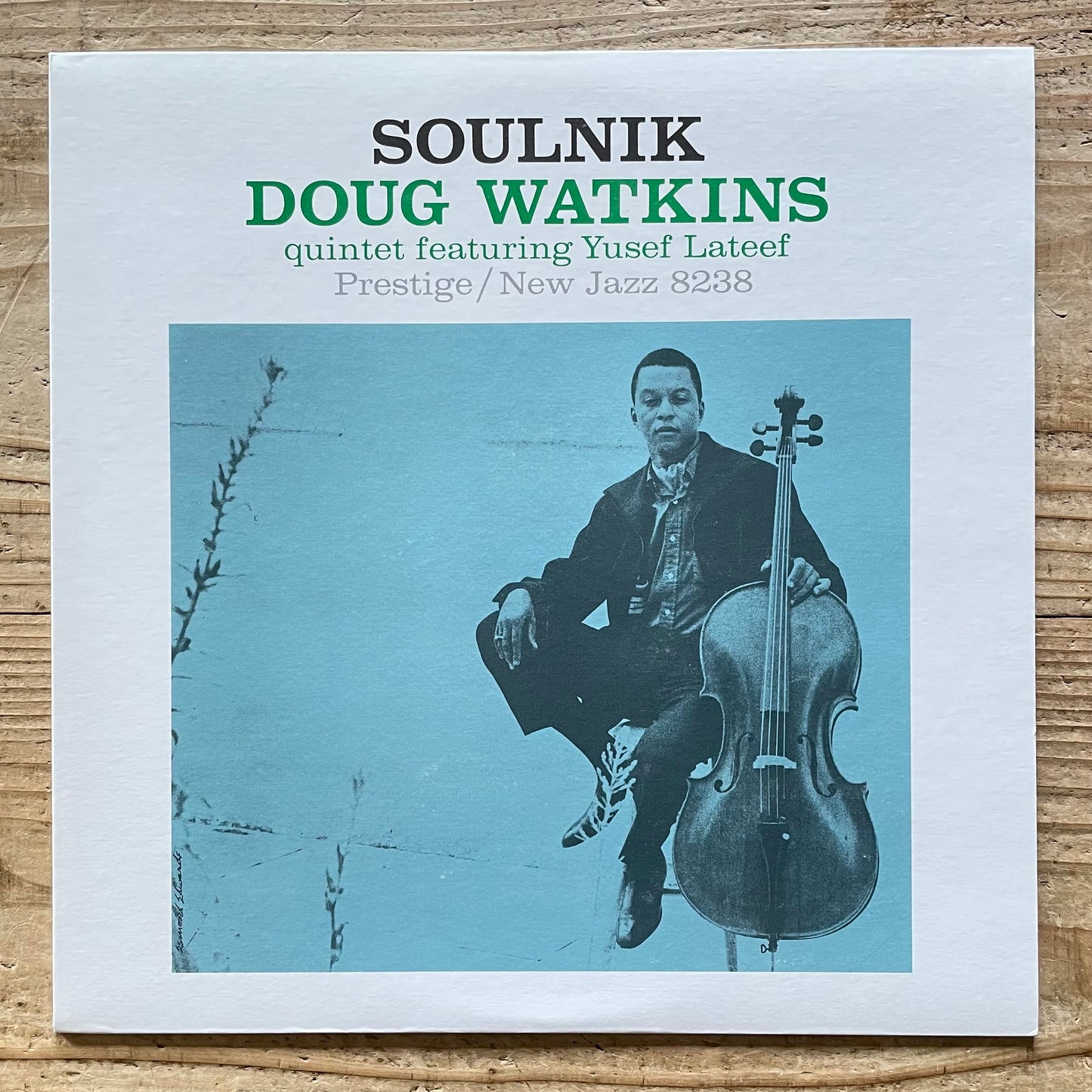 DOUG WATKINS feat. YUSEF LATEEF / SOULNIK on New Jazz - Japan LP NM VIJJ-30075