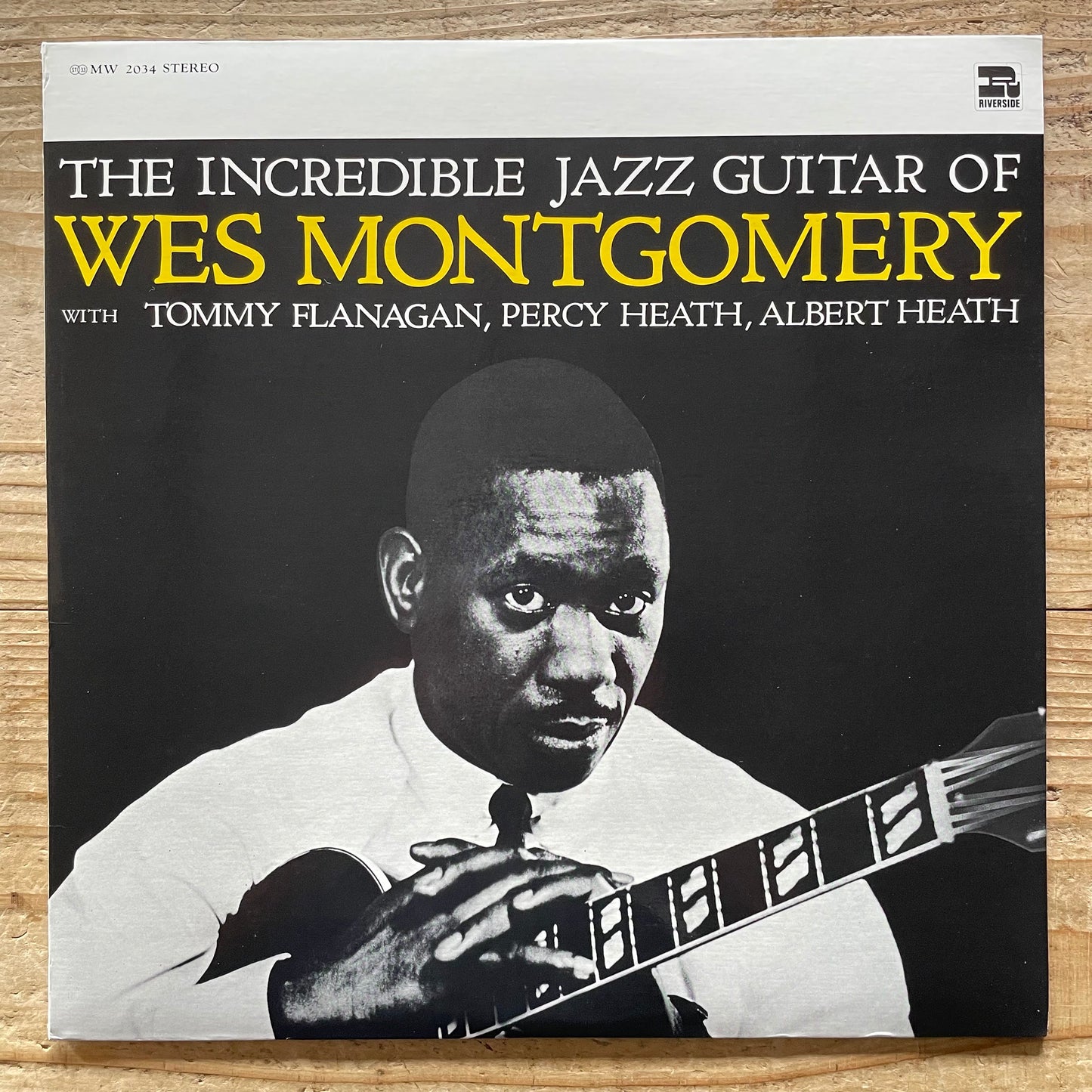 WES MONTGOMERY / THE INCREDIBLE JAZZ GUITAR on Riverside - Japan LP MW-2034