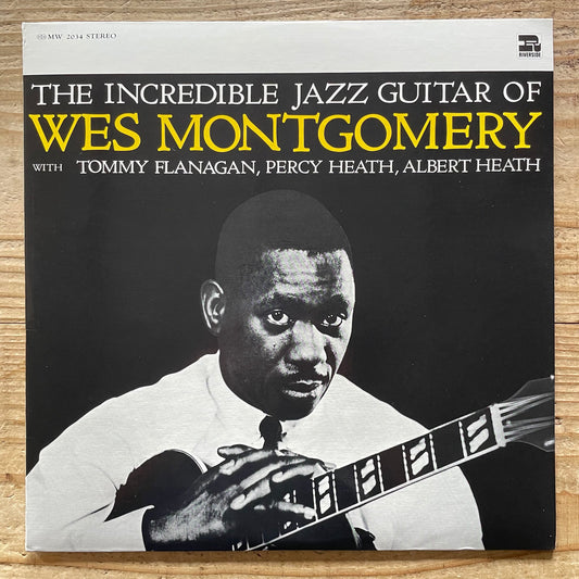 WES MONTGOMERY / THE INCREDIBLE JAZZ GUITAR on Riverside - Japan LP MW-2034