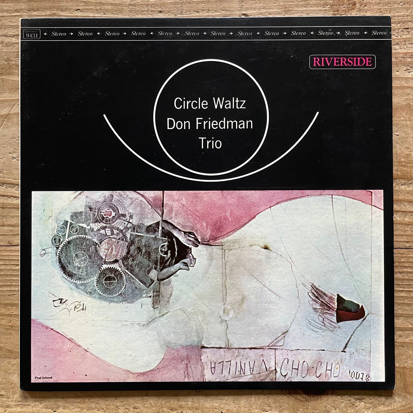 DON FRIEDMAN TRIO / CIRCLE WALTZ on Riverside - Japan LP SMJ-6082