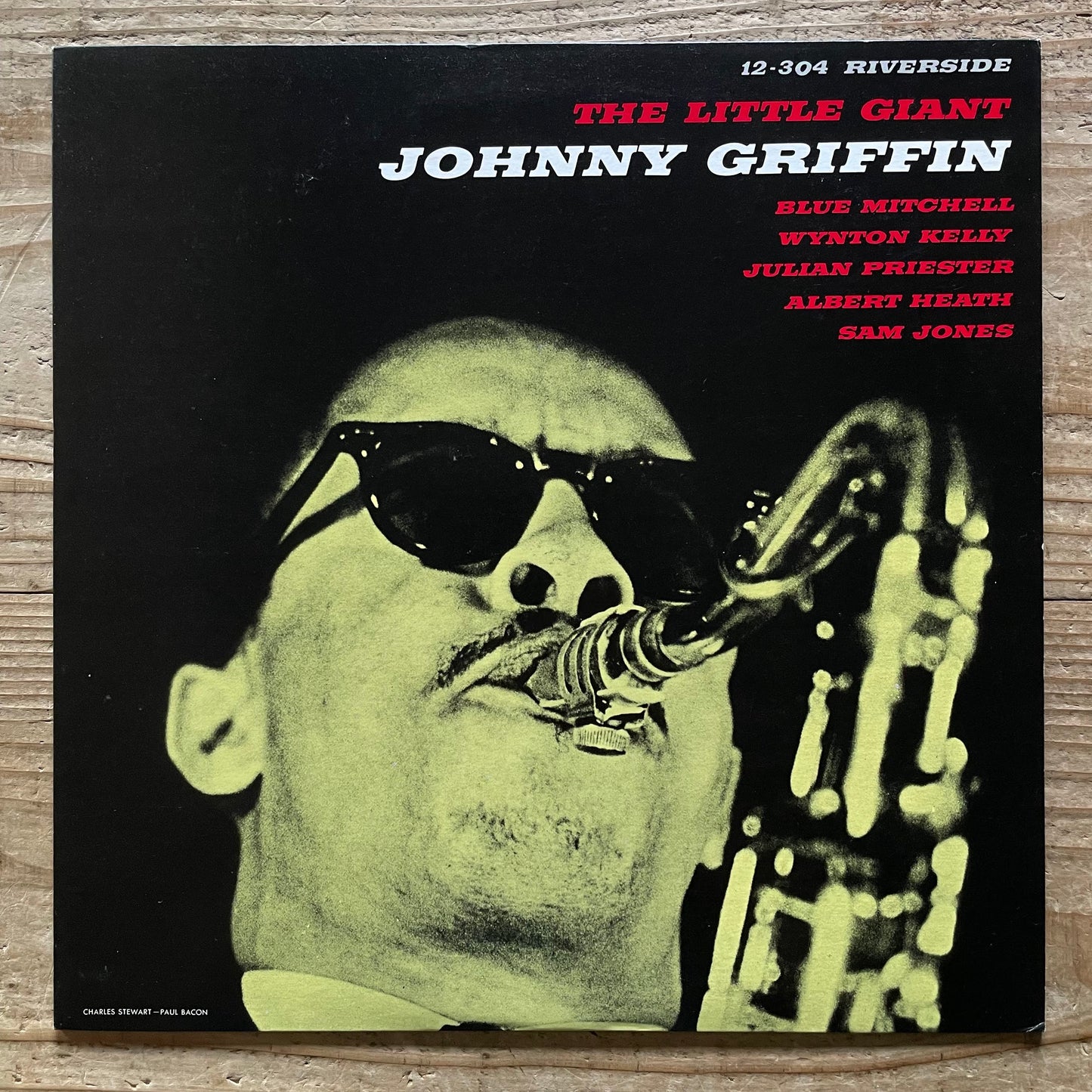 JOHNNY GRIFFIN / A LITTLE GIANT on Riverside - Japan LP NM VIJ-112
