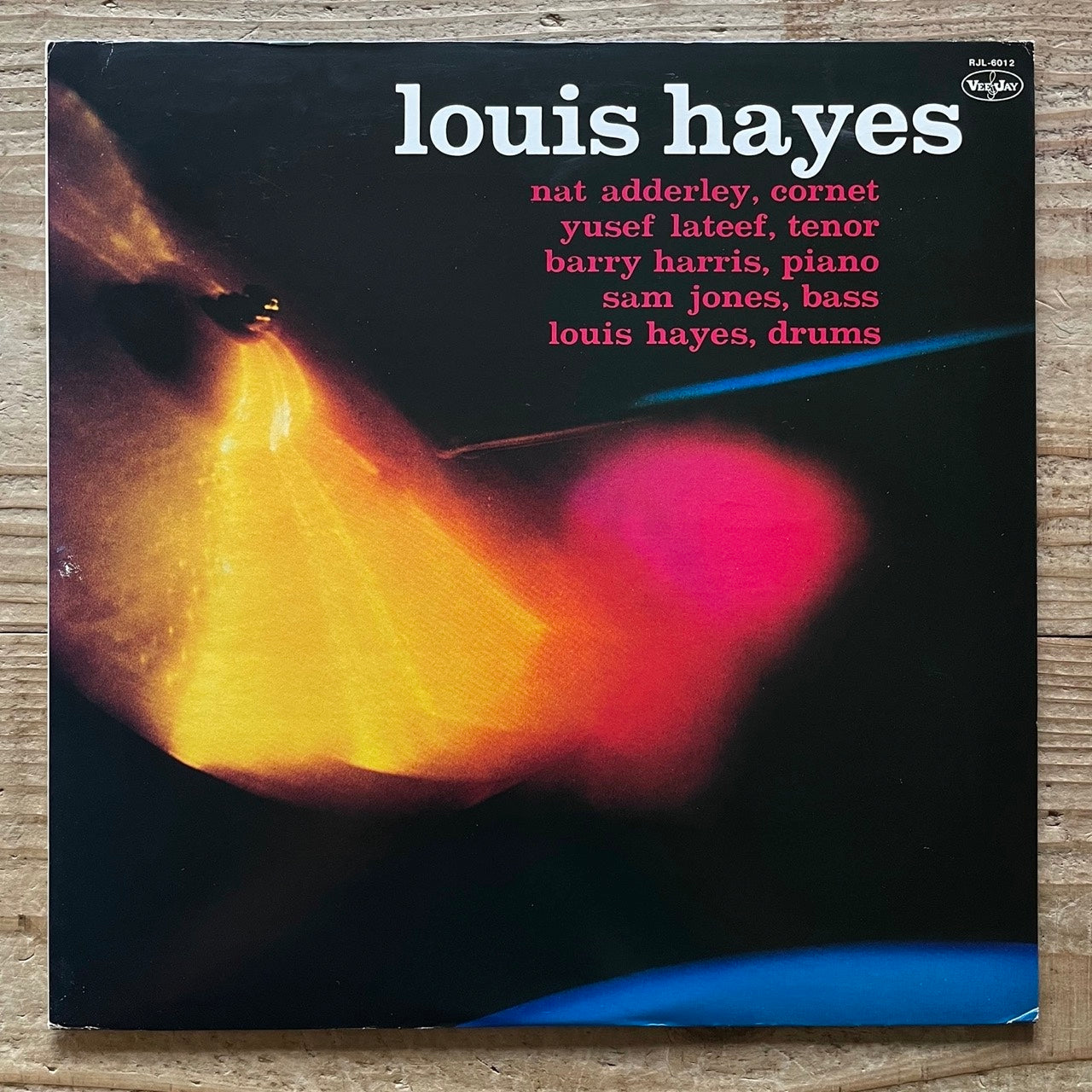 LOUIS HAYES feat. YUSEF LATEEF on Vee-Jay - Japan LP RJL-6012
