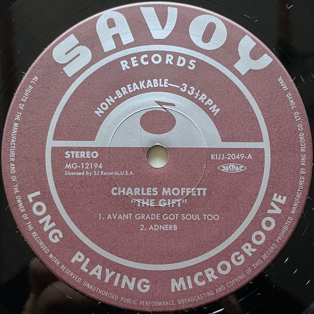 CHARLES MOFFETT / THE GIFT on Savoy - Japan King LP NM KIJJ-2049 obi