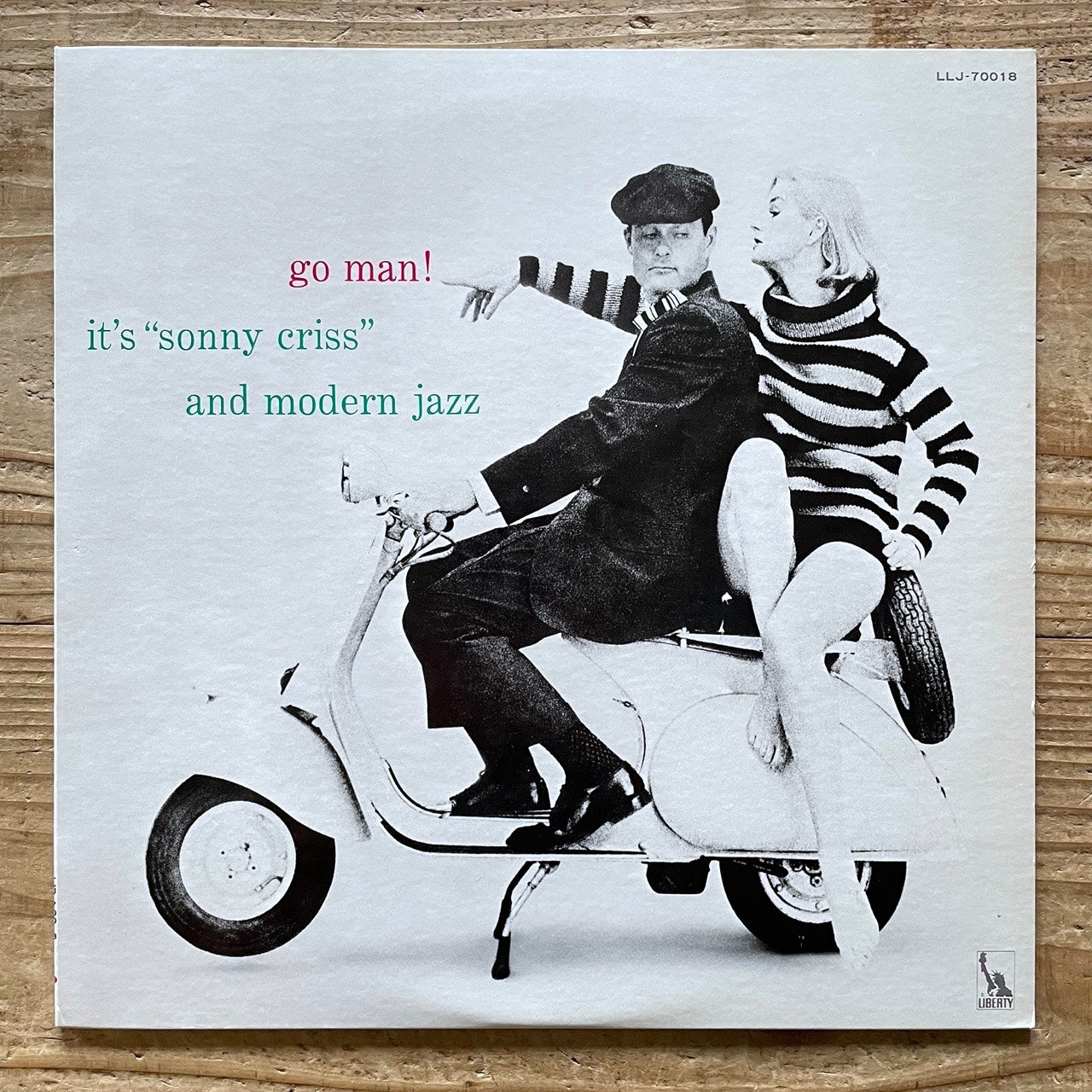 SONNY CRISS / GO MAN! on Imperial - Japan Liberty LP LLJ-70018