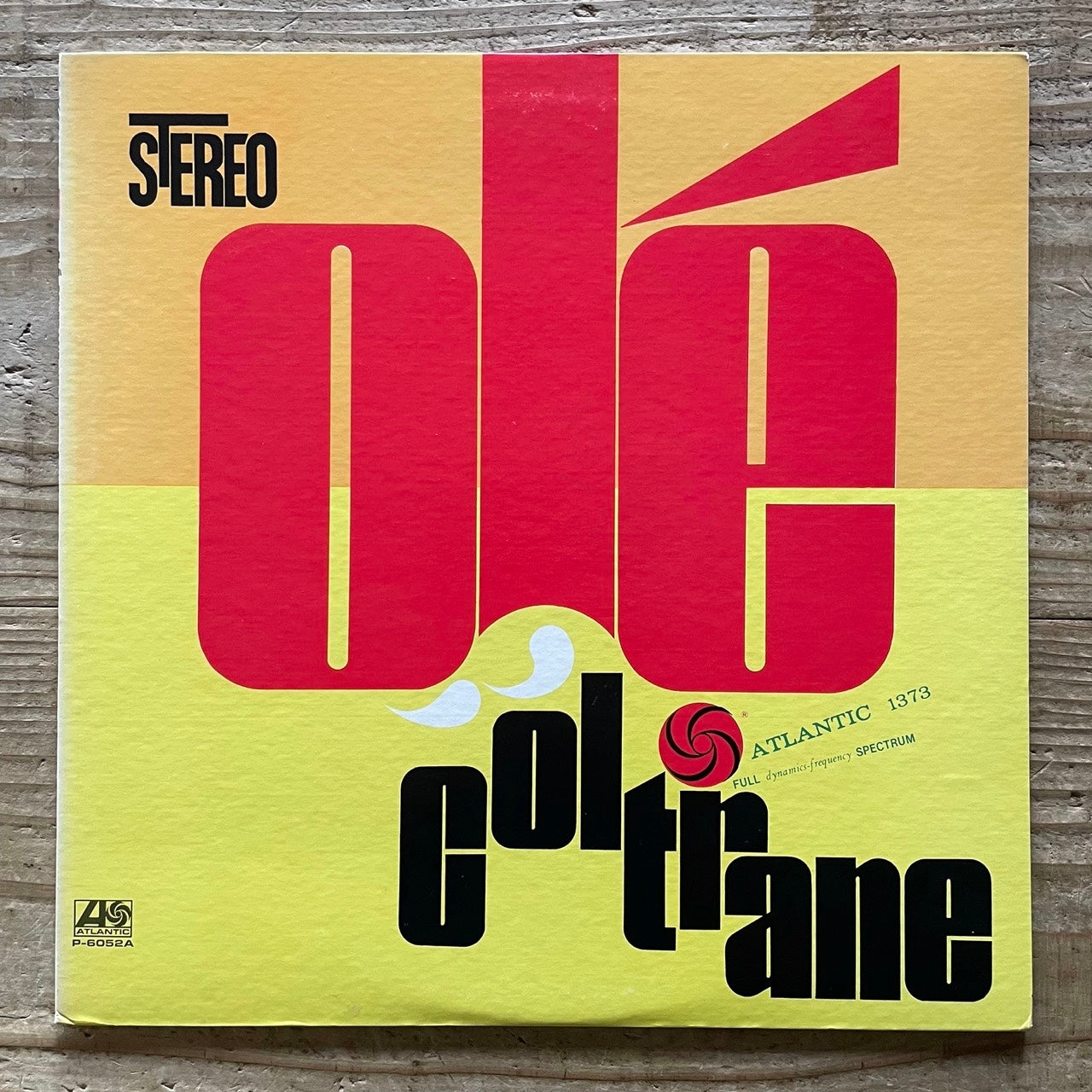 JOHN COLTRANE / OLE on Atlantic - Japan LP P-6052A