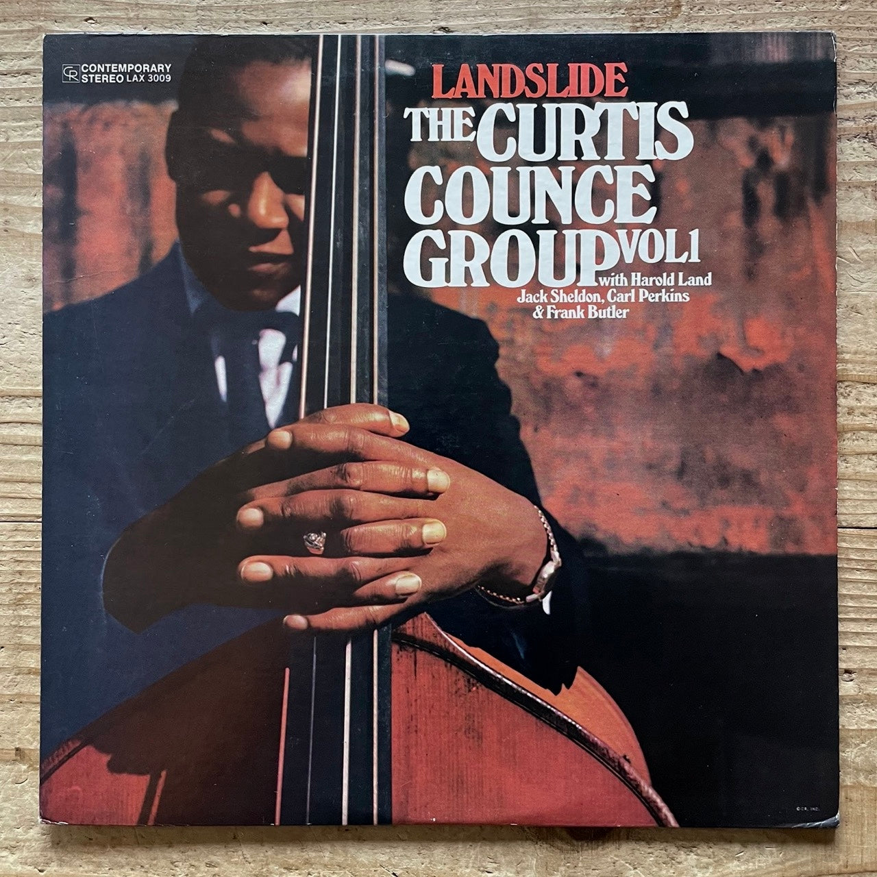 CURTIS COUNCE GROUP / LANDSLIDE on Contemporary - Japan King LP LAX-3009