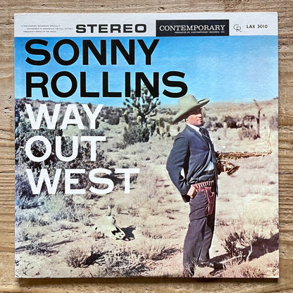 SONNY ROLLINS / WAY OUT WEST on Contemporary - Japan King LP NM LAX-3010