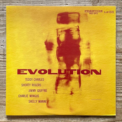 TEDDY CHARLES / EVOLUTION on Prestige - Japan MONO NM LP SMJ-6617