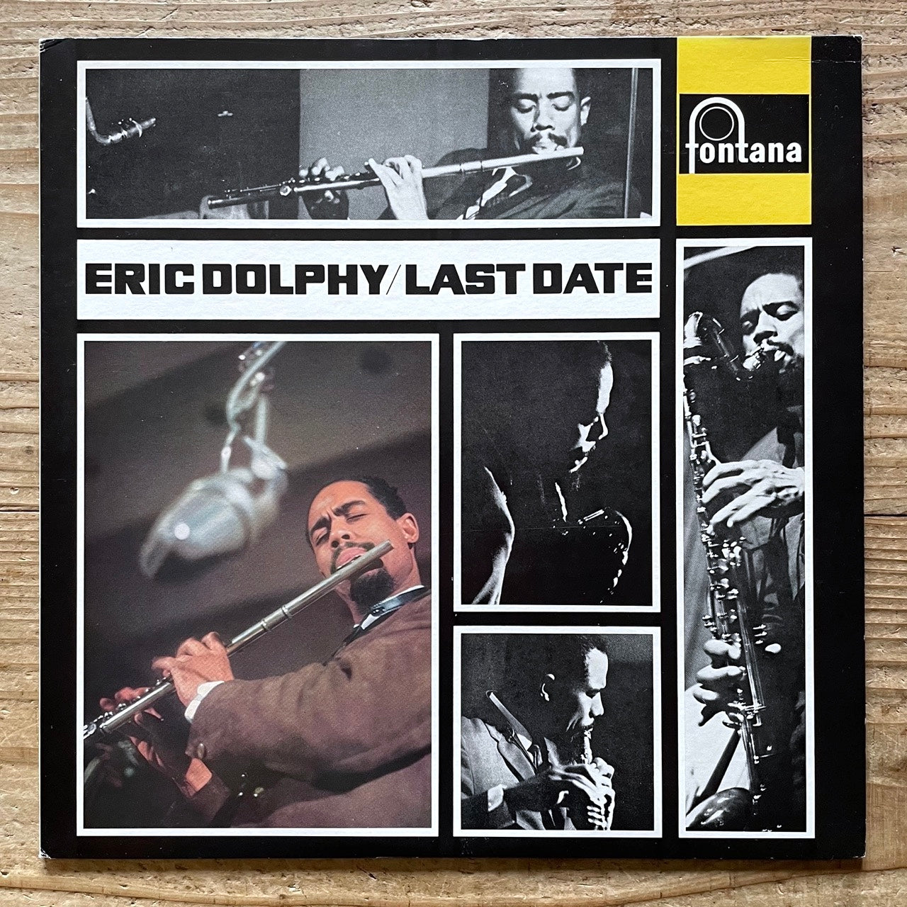 ERIC DOLPHY / LAST DATE on Dutch Fontana - Japan LP 195J-20