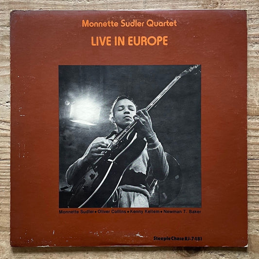 MONNETTE SADLER QUARTET / LIVE IN EUROPE on SteepleChase - Japan LP RJ-7481