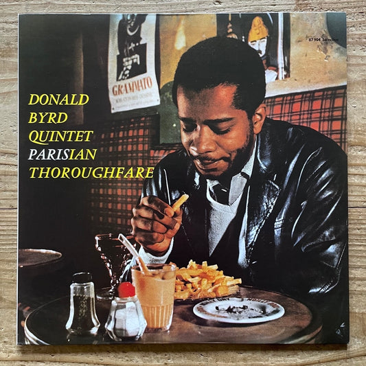 DONALD BYRD QUINTET / PARISIAN THOROUGHFARE on French Brunswick - Japan Polydor LP NM SGD-52