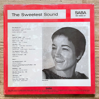 ELSIE BIANCHI / THE SWEETEST SOUND on German SABA 180g reissue NM