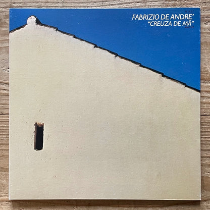 FABRIZIO DE ANDRE / CREUZA DE MA on Italian Ricordi - Japan LP Mediterranean Music