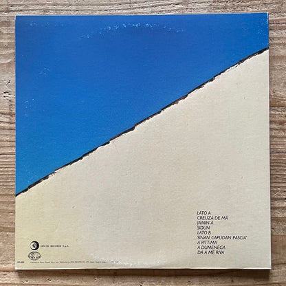 FABRIZIO DE ANDRE / CREUZA DE MA on Italian Ricordi - Japan LP Mediterranean Music