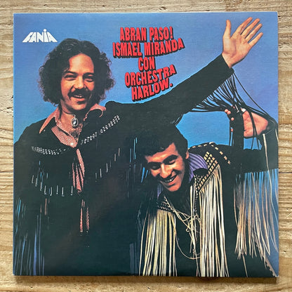 ISMAEL MIRANDA con ORCHESTRA HARLOW / ABRAN PASO! on Fania - Salsa Latin Jazz Japan LP VS-1407