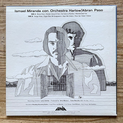 ISMAEL MIRANDA con ORCHESTRA HARLOW / ABRAN PASO! on Fania - Salsa Latin Jazz Japan LP VS-1407
