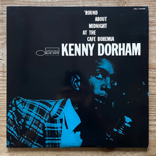 KENNY DORHAM / 'ROUND ABOUT MIDNIGHT AT THE CAFE BOHEMIA - Japan Blue Note LP LNJ-70098