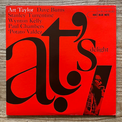 ART TAYLOR / AT'S DELIGHT - Japan Blue Note MONO LP NM K18P-9208