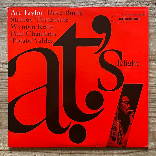 ART TAYLOR / AT'S DELIGHT - Japan Blue Note MONO LP NM K18P-9208
